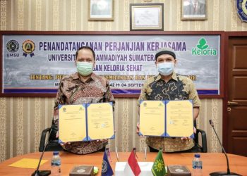 UMSU Kerjasama Penelitian Kelor dengan Keloria Sehat