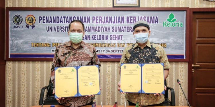 UMSU Kerjasama Penelitian Kelor dengan Keloria Sehat